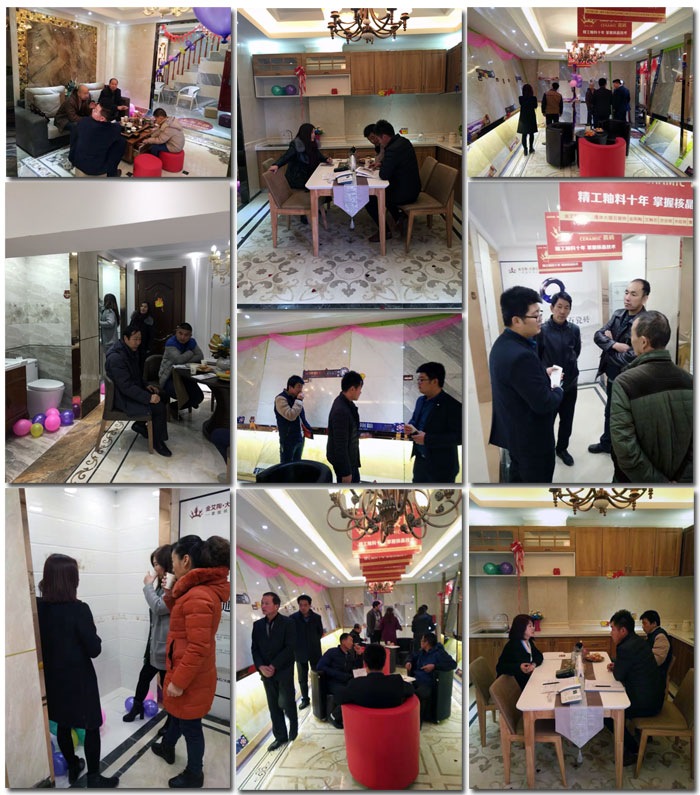 “三八女神節”邀您走進好色先生入口陶瓷磚甘肅張掖店試營業現場