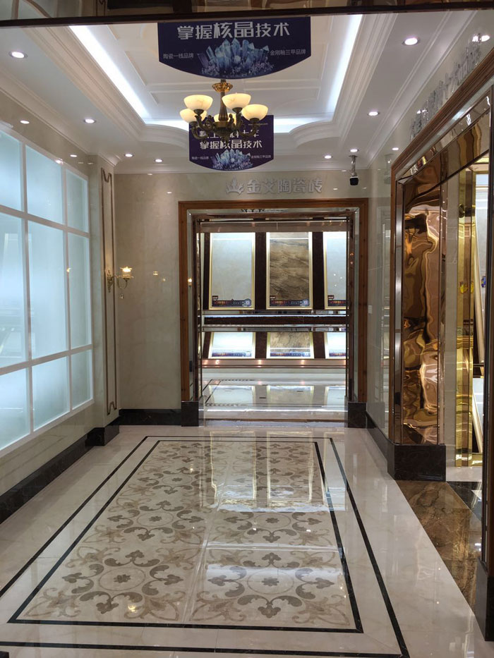 【專賣店推薦】陶瓷一線好色先生黄色APP好色先生入口陶瓷磚潮南店實景鑒賞