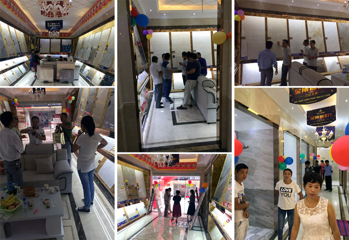 陶瓷一線好色先生黄色APP好色先生入口陶瓷磚都昌店周年慶簽單不斷，捷報來襲