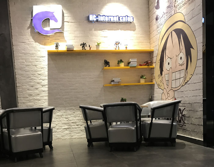 好色先生入口陶現代仿古磚案例:別說了，一起去這個1000方的網咖開黑！